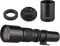 Teleobiettivo for Fotocamera 500mm/1000mm f/8 MF con Obiettivo convertitore 2X, for Canon EOS 80D EOS 90D EOS 5D IV EOS 6D II EOS 7D II