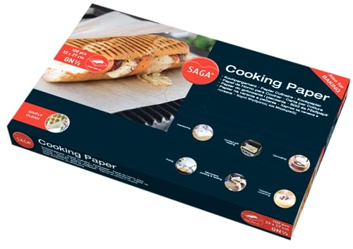 SAGA Cooking Paper 33 x 27, 100 Blatt