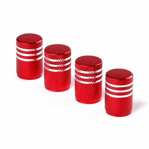 NBVGFGDF 4 Stück Reifenventilkappen, für BMW M 3 5 7 X1 X3 M3 M5 X1 X5 X6 Serie Auto Reifenventil Kappe Staubkappen, Auto Ventilkappen mit Dichtung, Auto Zubehör,C