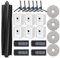 AVAENZO Accessoires pour Ecovacs Deebot X2/ X2 Omni/ X2 Pro/ DEX86 aspirateur, 1 Brosse Principale 4 Lingettes 4 Filtres 6 Brosses Latérales 6 Sacs d'aspirateur de rechange