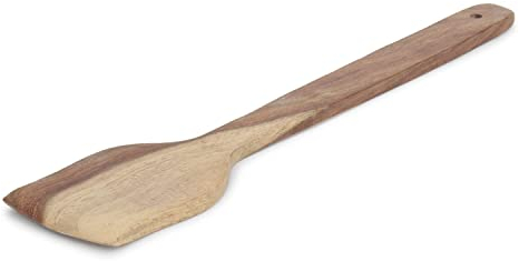 HIMANSH STORE Kadhai indio de terracota hecho a mano con tapa, cerámica, arcilla de tierra Kadhai para cocinar y espátula de madera, combo de 2,5 litros
