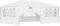Festnight Carpa Jardín Plegable con Paredes, 4 x 6 m, Carpa para Fiestas, Gazebo, Cenador Plegable para Camping, Fiestas, Exterior, Color Blanco