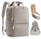 bergsalz zaino ryanair 40x20x25 zaino da viaggio aereo bagaglio a mano 40x20x25 ryanair zaino donna uomo Sportivo da scuola casual laptop da 14 pollici Cachi