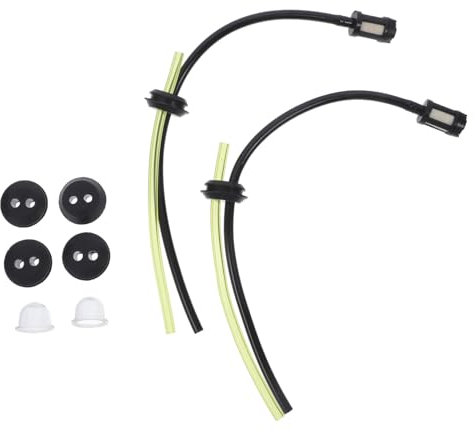 MOBUTOFU 1 Satz Ölschlauch Für Rasenmäher Flexible Gasleitung Kraftstoffleitungsschlauch Dichtung Des Filtersatzes Filterset Für Rasenmäher Kraftstoffleitungsfiltersatz Für Rasentrimmer Pvc