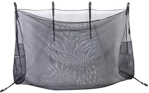 lisutupode Sac De Rangement Suspendu pour Piscines 158x100x40cm Fibre De Polyester Sac en Filet De Rangement Flottant pour Piscin Respirant Et Facile À Nettoyer pour Ranger Votre Radeau De Piscine