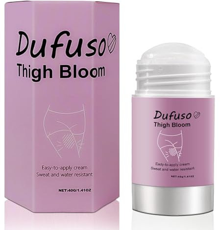 Dufuso Anti-Wundreib-Stick, Verhindert Reibung und Hautirritationen, beugt effektiv Scheuern und Blasen vor, Für Oberschenkel, Schultern, Brust, Füße