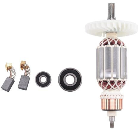 Rotor D'armature, Ancre De Rotor 220 V, Compatible Avec Hitachi, For Marteau Perforateur À Tige Cannelée 360591E DH40MRY DH40M DH40MR DH40SR DH40FR