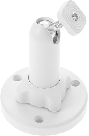 VOSAREA Support Mural Orientable pour Panneau Solaire et Caméra de Surveillance, en Plastique ABS, Fixation Simple pour Installation Extérieure et Usage Résidentiel
