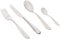 Alessi 5180s24m Nuovo Milano 24-piece monobloc 18/10 polished stainless steel cutlery set, Stainlesssteel