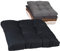 Beo Sitzkissen 80x80 cm wasserabweisend für Lounge Gartenmöbel | Made in EU Lounge-Kissen Anthrazit | Stuhlkissen mit hoher Lichtechtigkeit - UV-Ausbleichschutz | Öko-Tex geprüft schadstofffrei