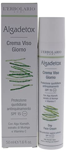 L'Erbolario ALGADETOX Tagescreme für das Gesicht LSF 15, 50 ml