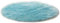 Hochflor Shaggy Rund Teppich Carpet Wohnzimmer Faux Lammfell Schaffell Teppich,Hellblau,Durchmesser 55CM