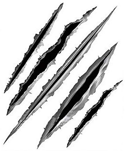 Brussels08 Waterproof Car Styling Decal 3D Fake Shothole Scars Scratches Funny Car Sticker Decorative Trucks Vehicle Tattoo Stickers Window Decal for Laptop Ipad Wall Motorcycle 4