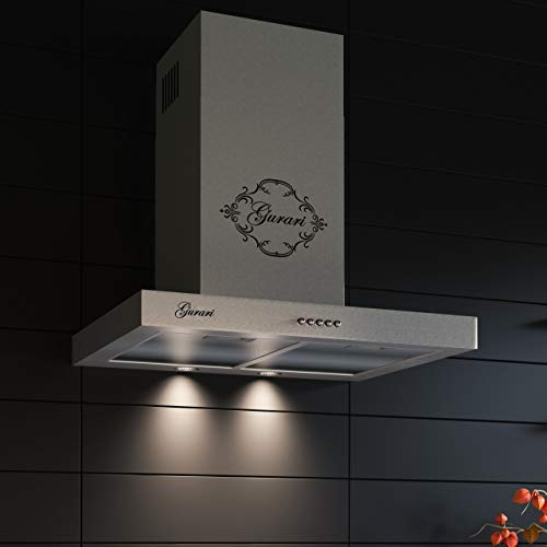 Gurari 461 IS Hotte aspirante murale 60 cm •1000m³/h•Hotte murale Luxe fabricant Gurari • 3 vitesses •1000m³/h •LED •Hotte• inox •Recirculation possible