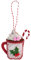 Trimits Christmas Felt Decoration Kits, 8 x 11cm, Hot Chocolate