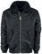Brandit MA2 Fur Collar Jacket, Farbe: black, Größe: XL