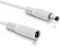 InLine - DC Verlängerungskabel, Universal Netzteil Verlängerungskabel für LED Streifen, Überwachungskameras, Drucker, Router, Switches uvm., DC Stecker/Buchse 5,5 x 2,1mm, weiß, 3m