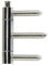 SN-TEC Türband 3-teilig für Holztüren WF C 1-15, Rolle 15mm, Stift 8mm, vernickelt (2 Stück)