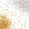 UNICRAFTALE Über 1000pcs 4/5/6/7/8mm Golden & Silver Jump Ring Offene Jump Ringe Eisen Connetor Ringe Schmuckherstellung Finden Für Ohrringe Halsketten Schmuckherstellung