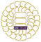 Ashton and Wright - Gold Border Stickers - 60 Easy Peel Jam Jar Labels - 75 x 35mm (1)