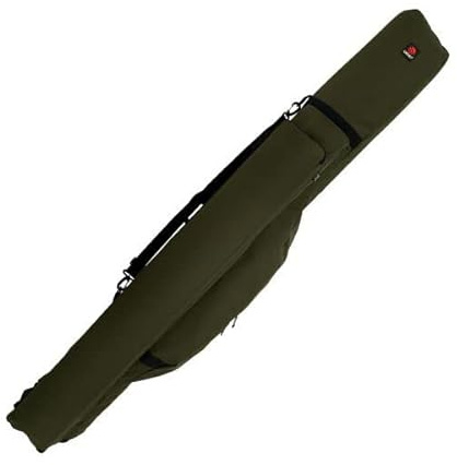 Cygnet 3 Rod Padded Sleeve 10 ft 609202 Carrier Bag Fishing Angling Green