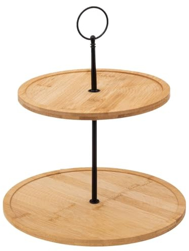 Secret de Gourmet - Diener 2 etagen aus bambus - Tabletts 25 und 20 cm
