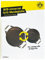 Grillfürst Universal Gusseisenplatte Grill BVB Borussia Dortmund Edition Ø 35 cm - massive Gusseisen Grillplatte mit großen Griffen, Gussplatte beidseitig verwendbar, für Gasgrill u. v. m.