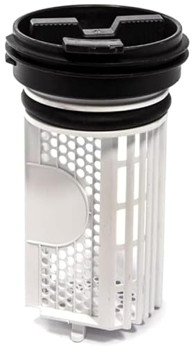 CABLEPELADO Filtro central desagüe lavavajillas, Filtro de Bomba Desagüe, Código original LA0939100, Modelos FF1750, LF1106, L2109R, Compatible con Aspes, Edesa, White Westinghouse, Brandt