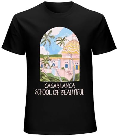 Casablanca Tennis Club Icon Printed T-Shirt Tee Black