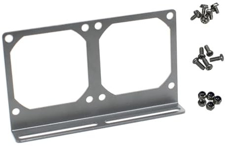 YHAILI 6 cm Lüfterhalter, Speicher, Übertaktung, Lüfterhalterung für Computer-Motherboards, Gehäuse, Steghalterung, 1/2/3 Löcher