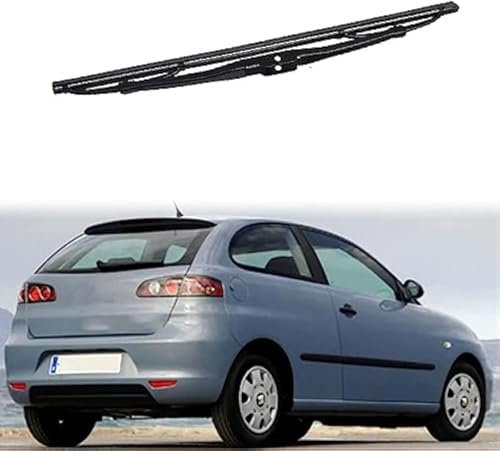 byjgs Juego de Escobillas Limpiaparabrisas para Seat Ibiza 6L 2006-2008, Escobilla Limpiaparabrisas Repuesto Limpiaparabrisas Trasero