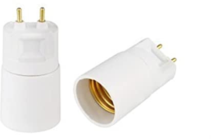 GLBMLMTHZP 10pcs / Lote G12 a E27 Convertidor de Adaptador de Base E27 A G12 Convertidor de lámpara Convertidor de portalámparas