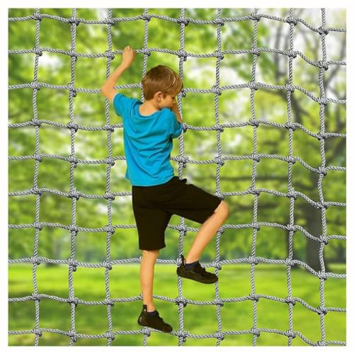 Playground Net Climbing Net Dia 6mm, Safety Nets Cargo Rope Heavy Duty Netting Treehouse Protection, Rope Ladder Swing Nylon Rope Balcony