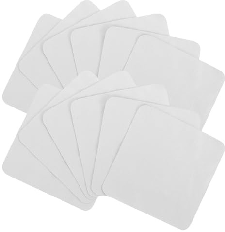 Operitacx 20 Paños de Gamuza para Limpiar y Pulir Joyas, Paño Portátil para Restaurar Brillo, Adecuado para Cuidado de Joyas y Accesorios