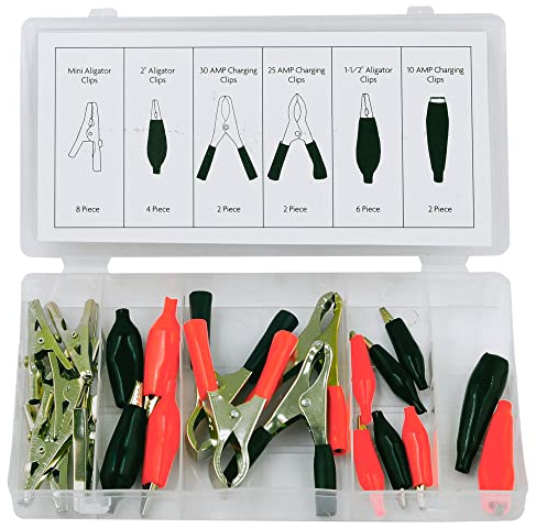 Rolson 61284 24 pc Electrical Clip Assortment