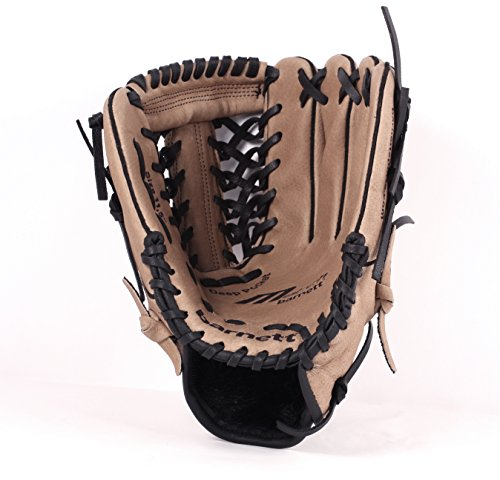 SL-110 RH braun Baseball Handschuh, Schweinsleder, Infield/Outfield, Grösse 11 (für Linkshänder, Wird an der rechten Hand getragen)