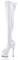 Pleaser Adore-3000, Polacchine Donna, Bianco (Weiss (Wht Str Pat/Wht)), 37