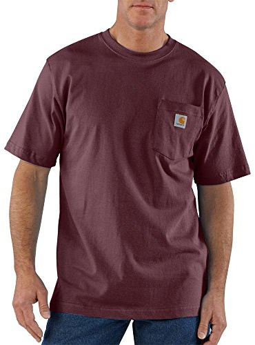 Carhartt K87 Pocket S/S T-Shirt T-Shirt Utilitaire de Travail Homme
