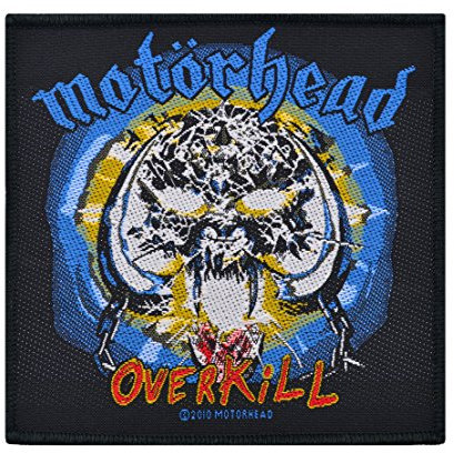 Motörhead - Aufnäher Overkill (in OneSize)