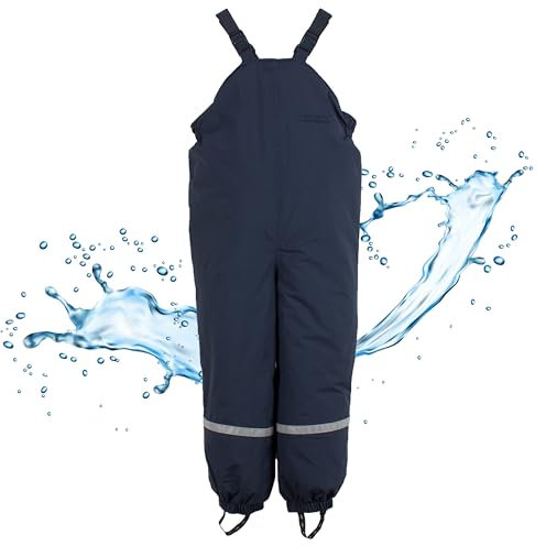 BMS Schneehose - atmungsaktiv und wasserdicht - 140 Marine