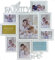 Eurotrade W Ltd LARGE WHITE BUTTERFLY LEAF WALL HANGING FAMILY PHOTO FRAME MULTI PICTURE HOLDER