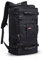 FANDARE Outdoor Climbing Backpack Mountaineering Rucksack Trekking DaypackTravel Hiking Shoulder Bag 17 Inch Laptop Multipurpose Knapsack Men/Women High Capacity Waterproof Polyester 50L Black