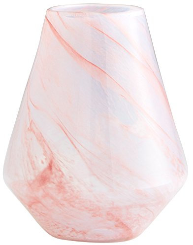 Cyan Design Atria Vasen & Pflanzgefäße, Glas, Rose, 8.5 Dia x 11 H