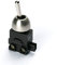 Incasso Interruttore a Levetta On/Off 250V 2A - Oro Argento Antico per Luci, Lampade da Tavolo e Parete