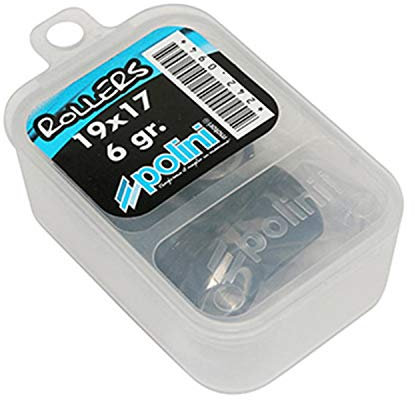 GALET MAXISCOOTER POLINI 19x17 6,0g HI-SPEED POUR YAMAHA 125 XMAX 2006>-MBK 125 SKYCRUISER 2006> (JEU DE 6) (242.094)