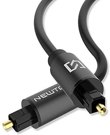 N NEWTOP Cavo DAU01 Ottico Audio 7.1 5.1 Digitale Maschio Maschio per Dolby Digital, Sound Speaker, Altoparlanti, Casse, Sistema, Console, Soundbar, TV, Home Cinema (300)