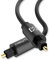 N NEWTOP Cavo DAU01 Ottico Audio 7.1 5.1 Digitale Maschio Maschio per Dolby Digital, Sound Speaker, Altoparlanti, Casse, Sistema, Console, Soundbar, TV, Home Cinema (300)
