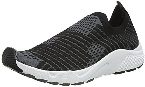 Lotto Breeze LF W, Scarpe da Ginnastica Uomo, Nero e Grigio, 41