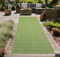 In- & Outdoor Teppich Sisal Optik Terrasse Küche Wohnzimmer Balkon Unidesign grün, 80x150 cm