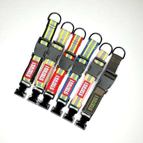 Status1 Handschuhhalter Feuerwehr Rettungsdienst THW (Schwarz)